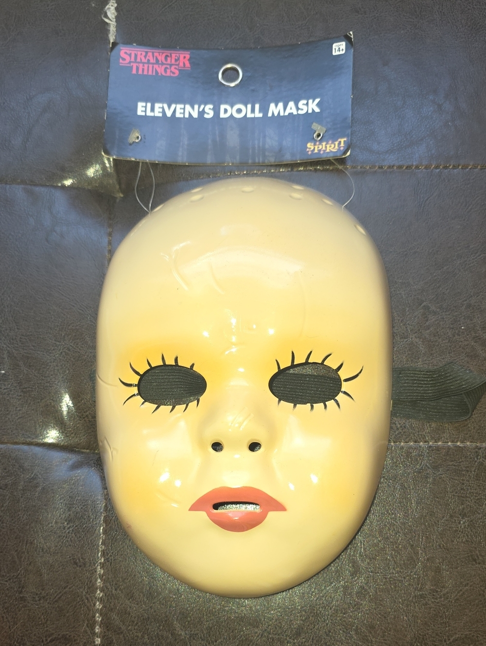 Stranger Things Eleven Doll Mask - Cream with Pink Lips